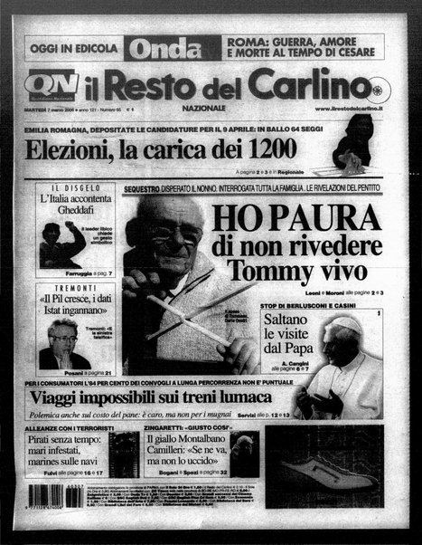 Il Resto del Carlino : giornale dell'Emilia
